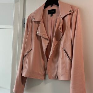 Dry Goods Blush Leather Jacket